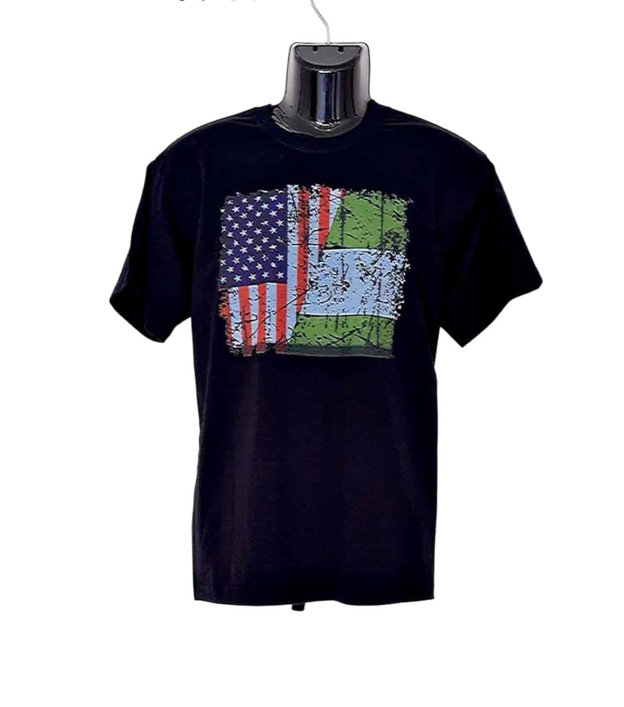 YankyNaija pose tshirt