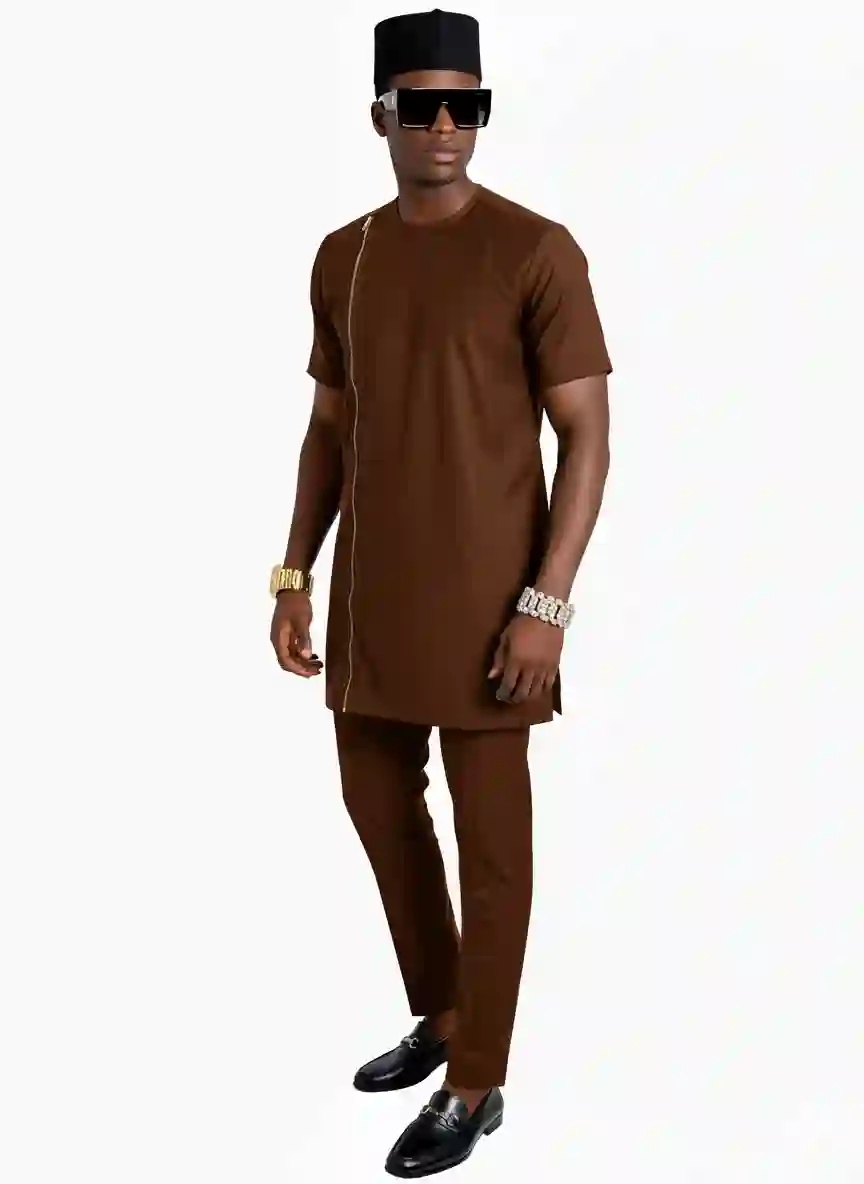 Zipped down classy native 